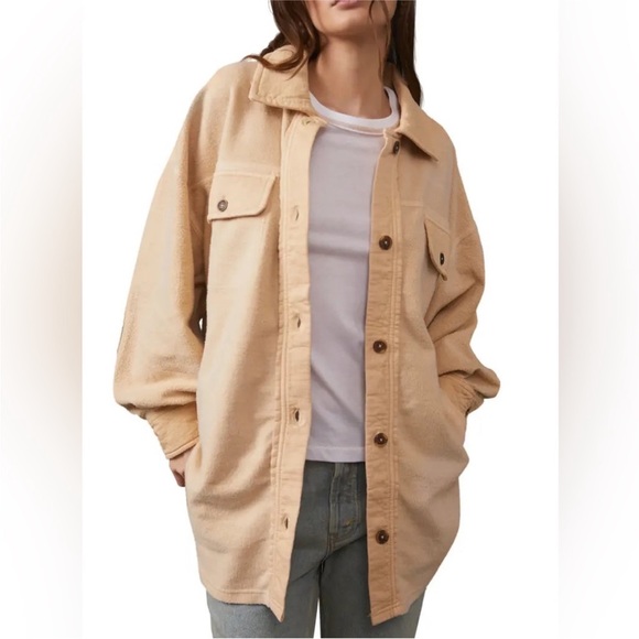 Free people ruby jacket mustard seed - Picture 1 of 2